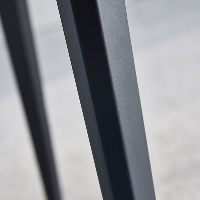 Glossy Gray Dining Table Set 1/4/5/7 Pieces Contemporary Dinette Set for Kitchen