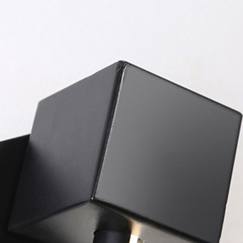 Geometric Shape Metal Wall Light Modern Style 1 Light Wall Mount Light