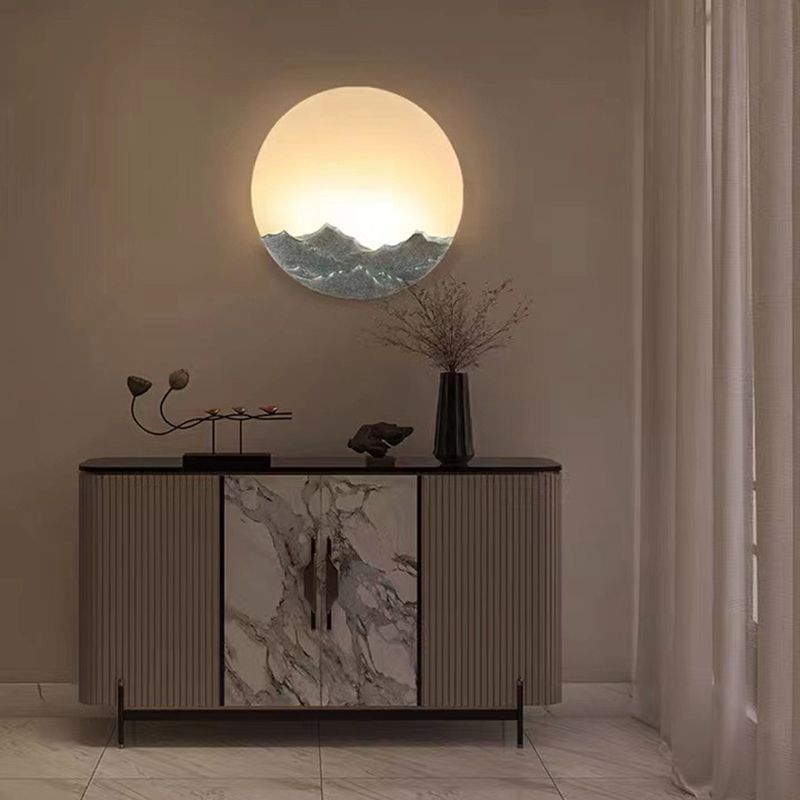 Unique Shape Wall Sconce Lighting Modern Style 1 Light Wall Sconce