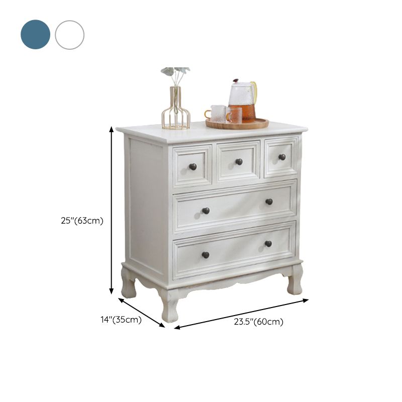 Contemporary Solid Wood Storage Chest Dresser Bedroom Dresser