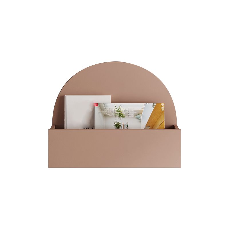 Contemporary Engineer Wood Bookshelf 21.2"L Closed Back Bookcase for Home Office