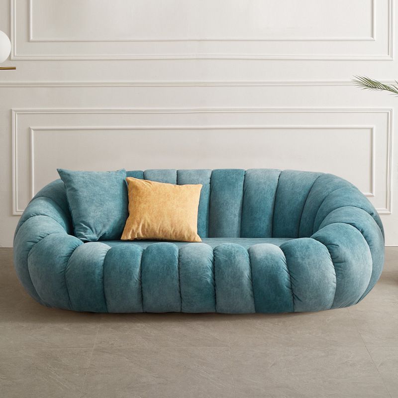 Modern Style Living Room Seating 3 Seater Tight Back Tuxedo Arm Sofa