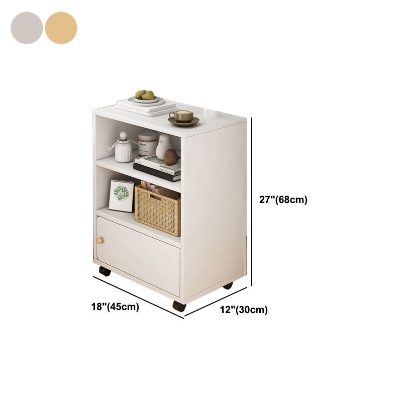 Modern Standard Bookcase Engineer Wood Bookshelf for Home Office