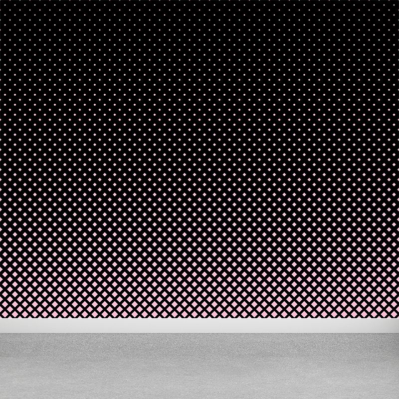 Modern Geometric Mural Wallpaper Square Illustration Multiple Sizes Available