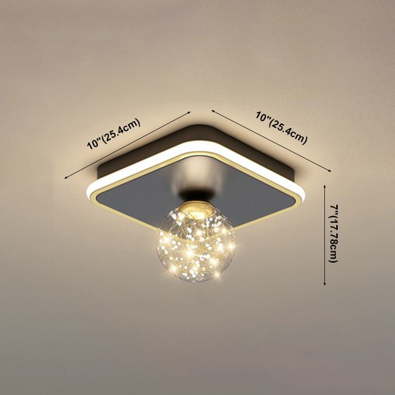 Moderne Deckenleuchte mit 2 Lichtern, LED-Deckenleuchte für die Deckenmontage