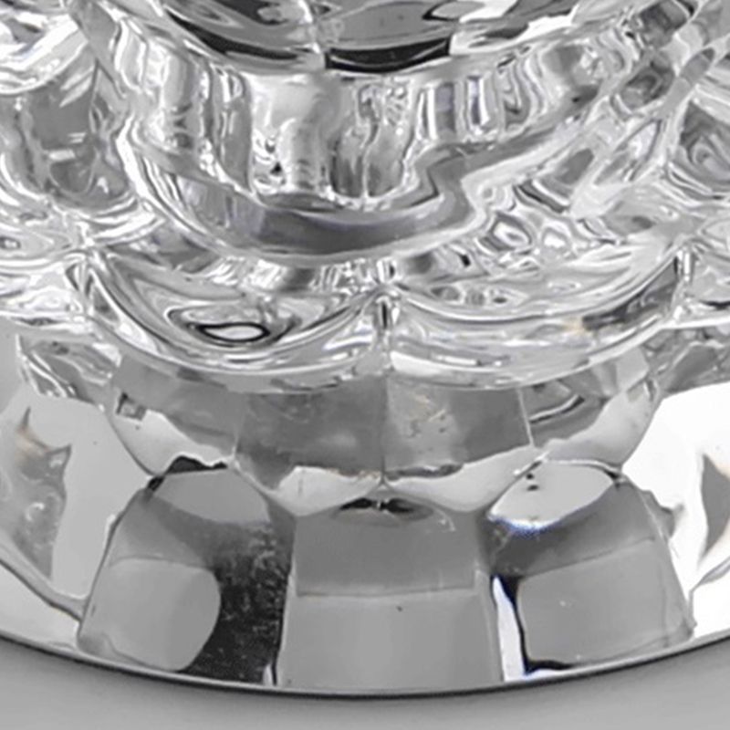 Plafond circulaire Mont à chasse d'eau moderne en acier inoxydable avec trou 2-3,5 '' Dia pour l'allée