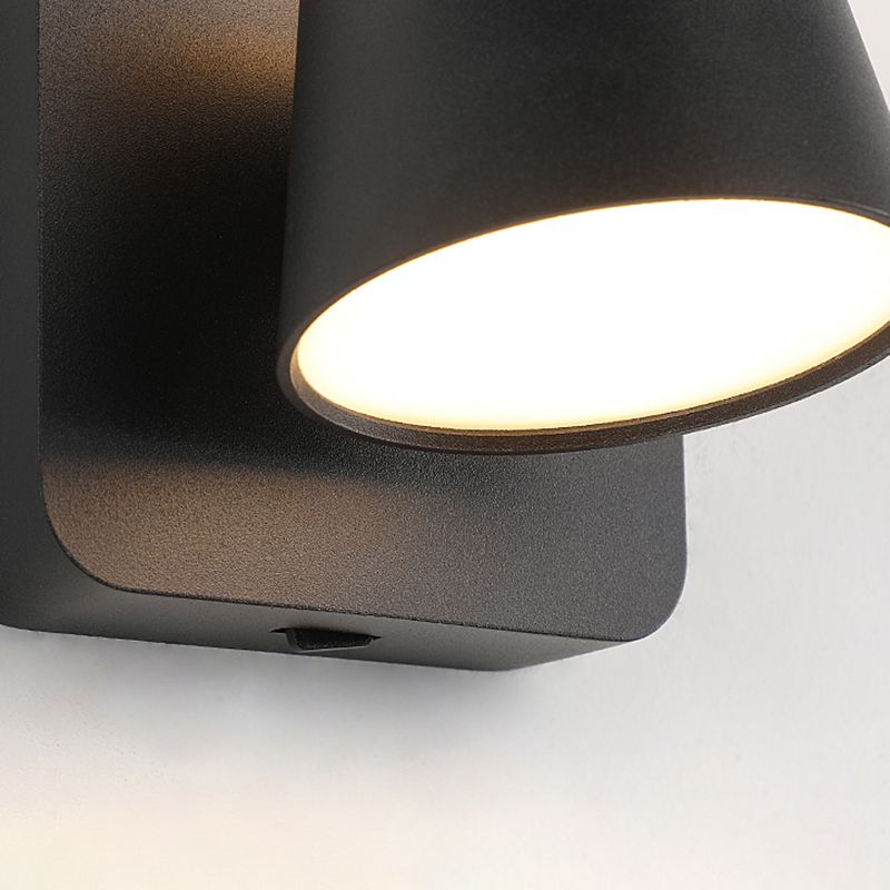 Nachts modernistischer Wandleuchten Ein leichtes LED -LED -LED -LEGELT