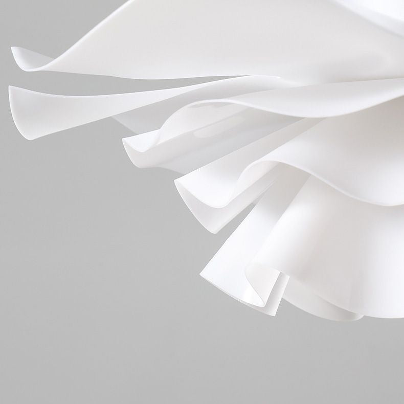 Contemporary 1 Head Acrylic Pendant Light Fitting Suspension Lighting Fixture for Cafe