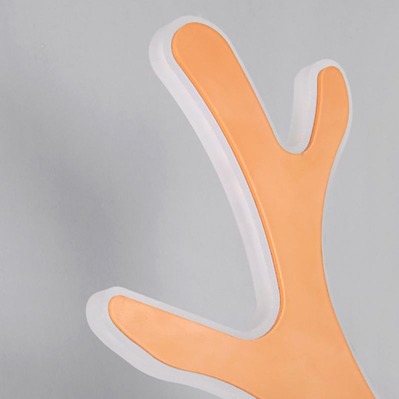 Estilo moderno de forma única Splicadores de pared de metal 2 iluminación de apliques de luz para sala de estar