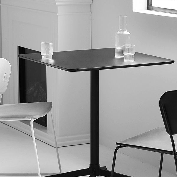 4-foot MDF Dining Site Table Industrial Style Dining Table for Dining Room