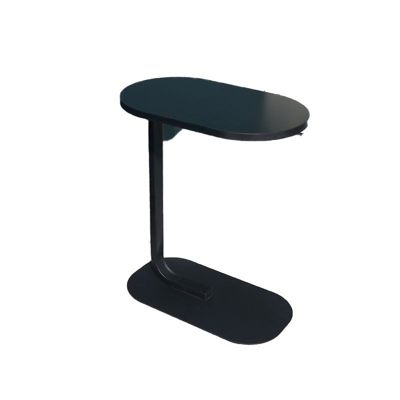 Modern Minimalist Wood Side End Table C Corner Table for Living Room