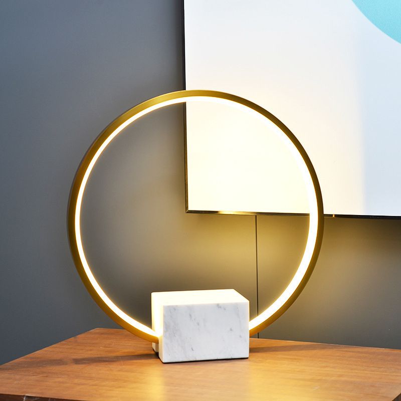 Characteristic Simple Modern Style LED Table Lamp Light for Living Room Bedroom Study