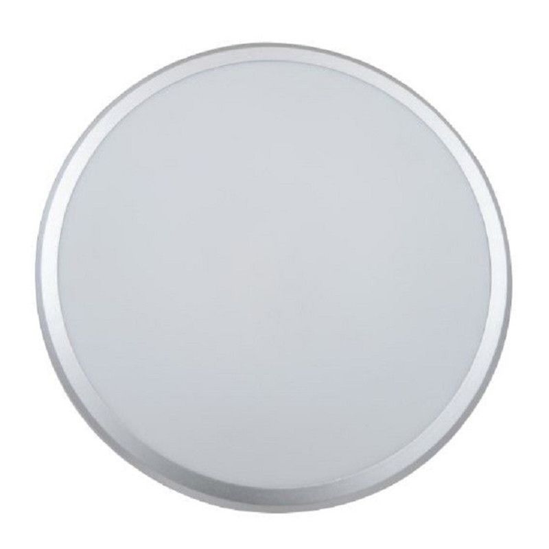 Plafonnier LED de forme ronde acrylique moderne 1 lumière encastré pour salon salle de bain