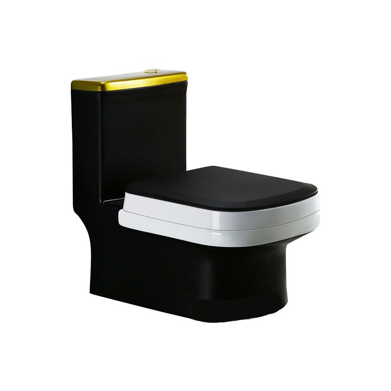 Siphon Jet Toilet Water Efficient Compact Toilet with Ceramic Glazed Surface
