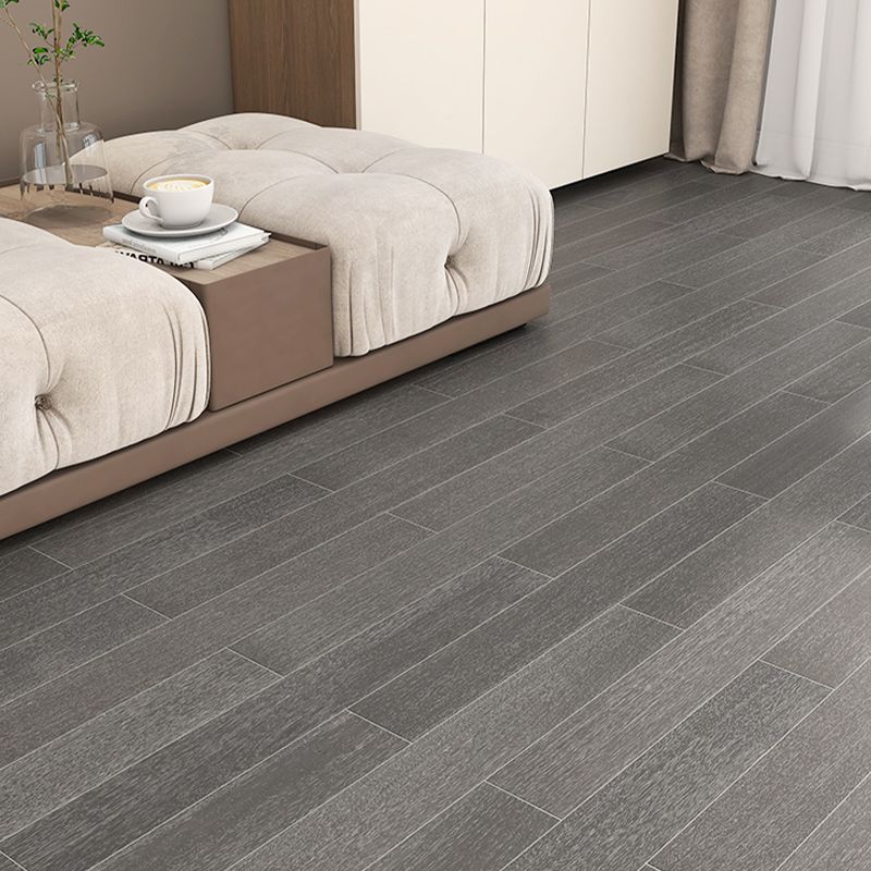 Contemporary Hardwood Deck Tiles Solid Wood Smooth Side Trim Piece