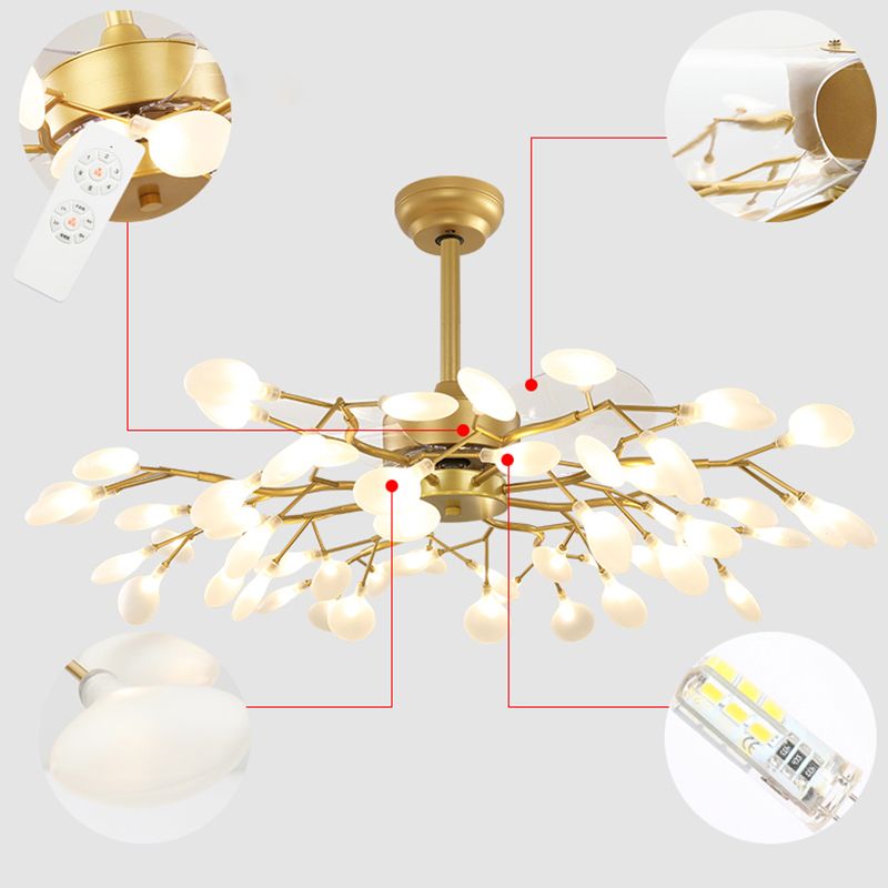 Firefly Hanging Lüfterbeleuchtung postmoderne Metallhalle Deckenleuchte für Esszimmer