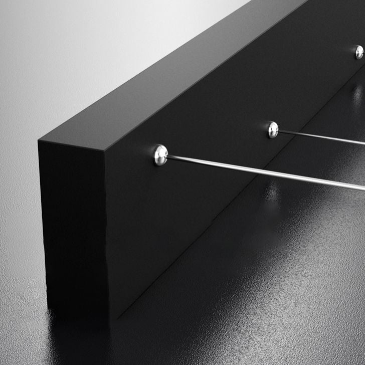 Zeitgenössische lineare Kronleuchterbeleuchtung Metall Island Deckenleuchte für Küche