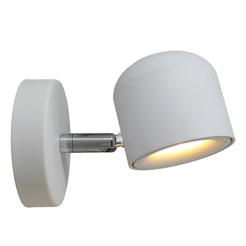 Armed Sconce Light Fixture Modern Minimalist Style Aluminum 1 Light Sconces