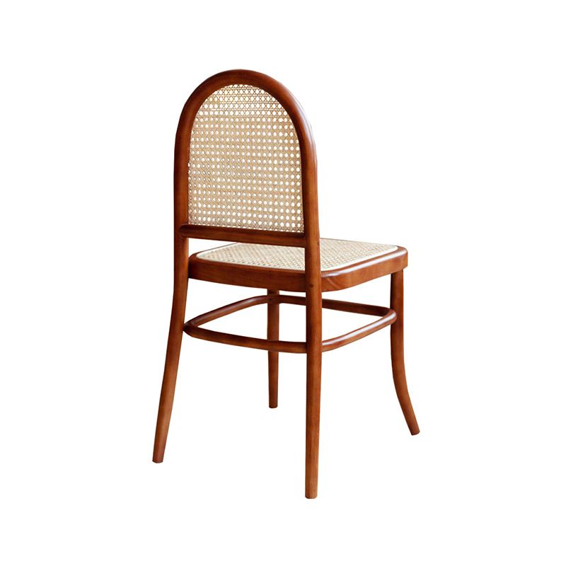Solid Wood Side Chair Modern Indoor Dining Chair for Home Use