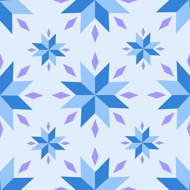 Customized Contemporary Geometry Wall Mural Decal Moisture Resistant Wall Decor