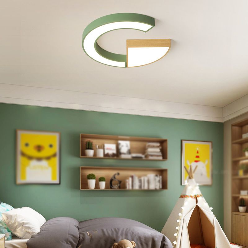 Moderne Deckenleuchte mit geometrischer Form, Metall, 2-flammige Deckenleuchte für Restaurant