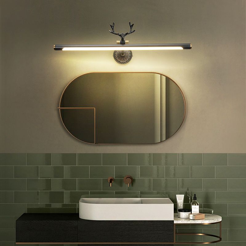 Luce Extravagant Linear Vanity Fishestures Acrilic Vanity Sconce