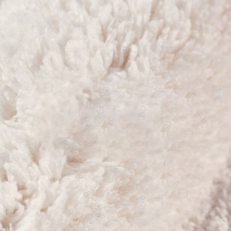 Black Zebra Stripe Rug Polyester Casual Rug Non-Slip Backing Rug for Home Decor