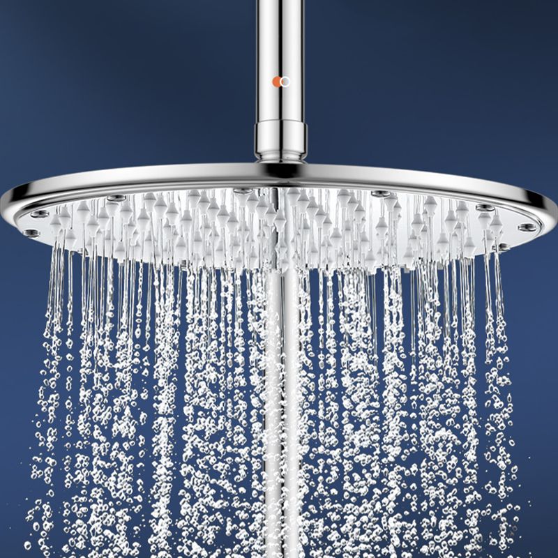 Modern Shower System Handle Lever Wall Mounted Copper Shower System