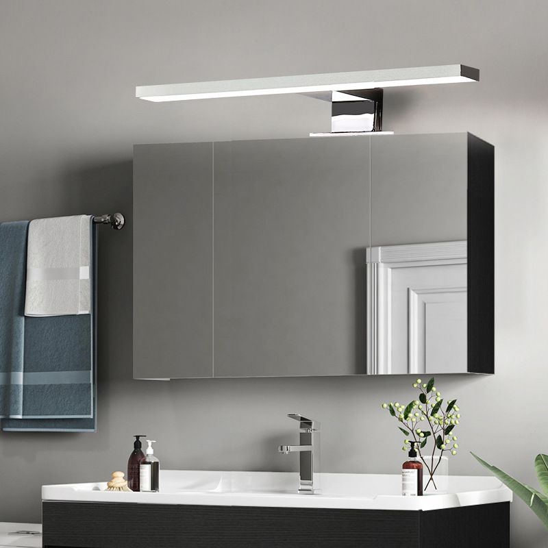 Luz de tocador lineal moderno Lighting acrílico Iluminación montada en la pared para el baño