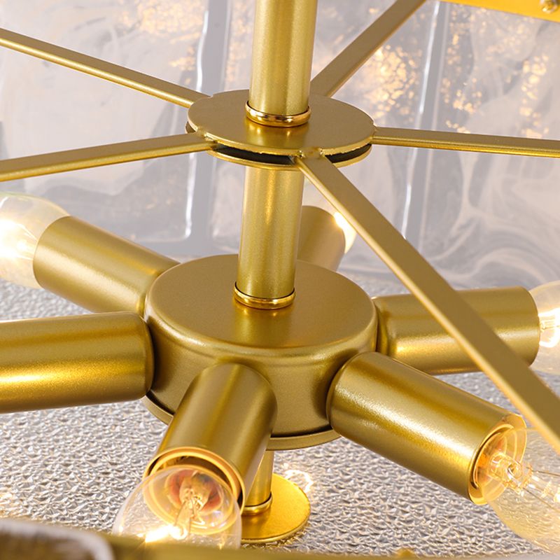 Multi -Licht zylindrische Deckenleuchte moderne Glasdecke Beleuchtung für Wohnzimmer