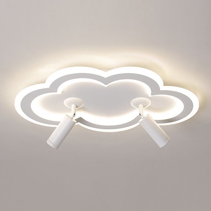 Lampada da soffitto a forma di nuvola Lampada da soffitto a LED nordica con montaggio a incasso in metallo
