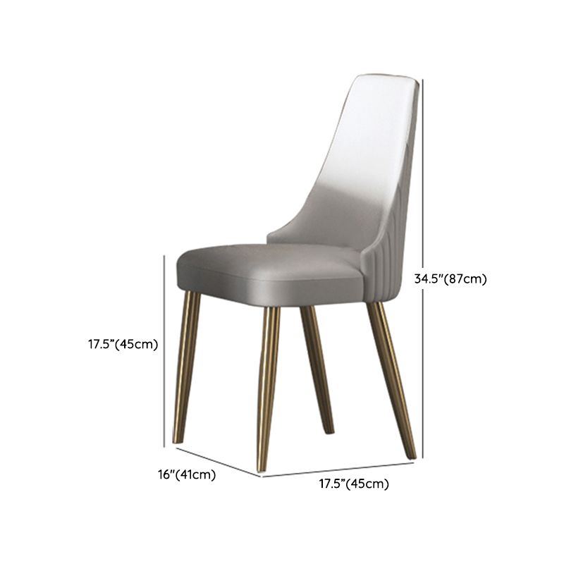 Glam Dining Room Set 1/4/5/7 Pcs Stone Top Dining Table with Upholstered Chairs