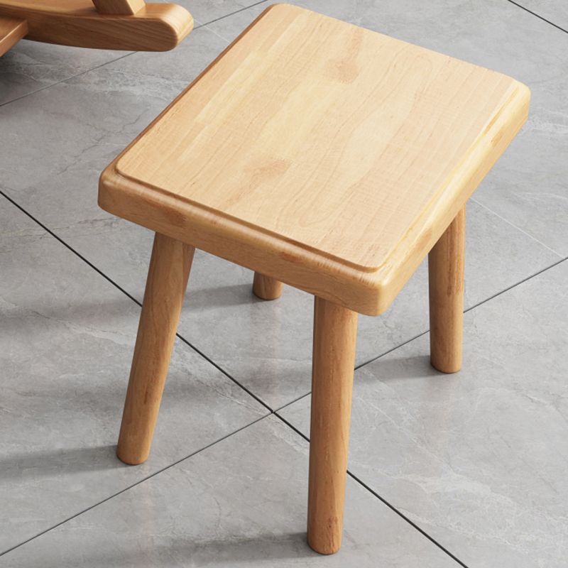 Modern Removable Cushions Rocking Chair Wood Rocker Chair with Pillow