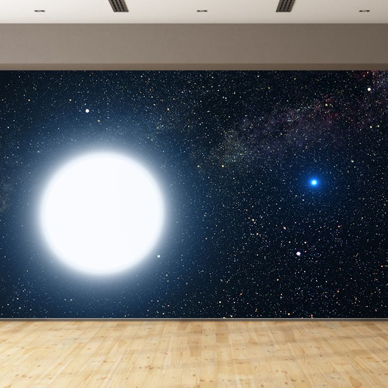 Galaxy Mildew Resistant Mural Wallpaper Sleeping Room Wall Mural