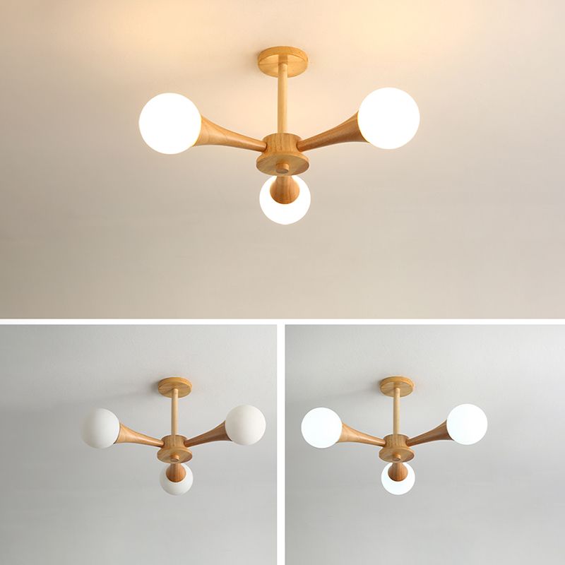 Modern Chandelier Pendant Lamp Multi-Head Chandelier Light Fixtures for Living Room