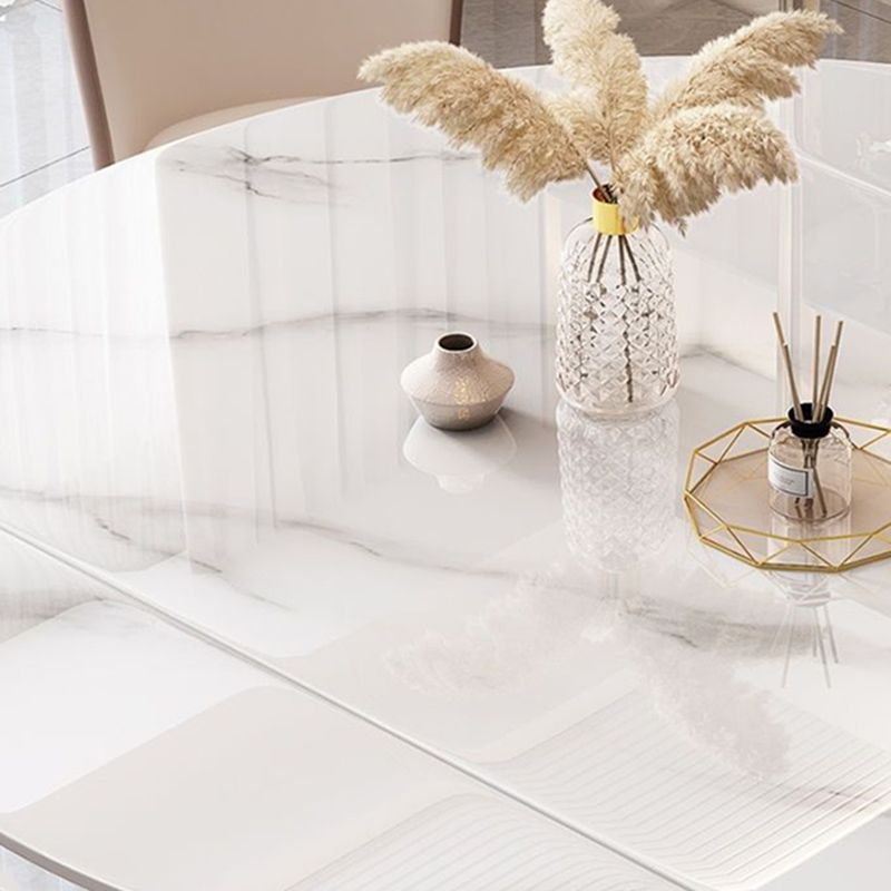 Sintered Stone Top Room Table Glam Dining Table for Dining Room