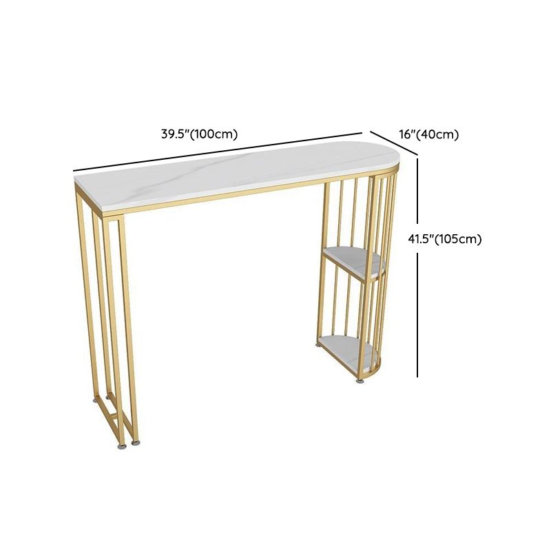 Contemporary Style Bar Table Set 1/3 Pieces Stone Pub Table Set for Indoor