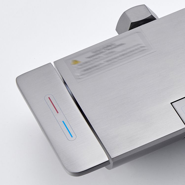 Modern Shower System Adjustable Shower Head Slide Bar Wall Mounted Shower Set