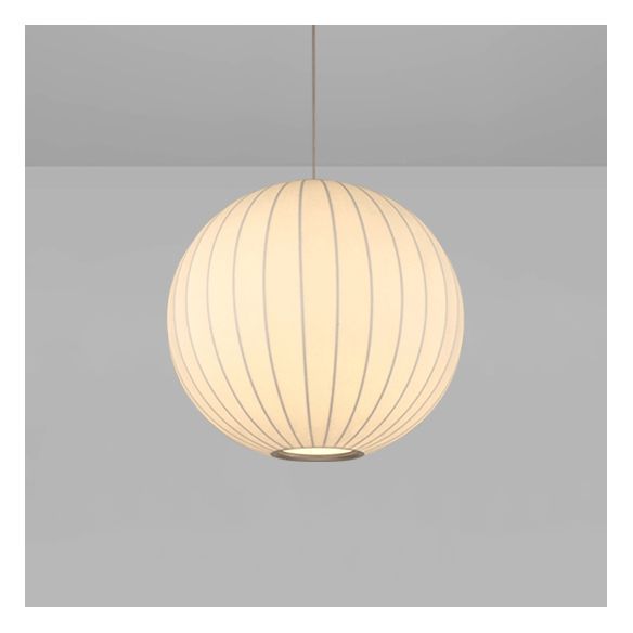 Plafond minimaliste Light Lightern Lantern suspendu avec de l'ombre en tissu