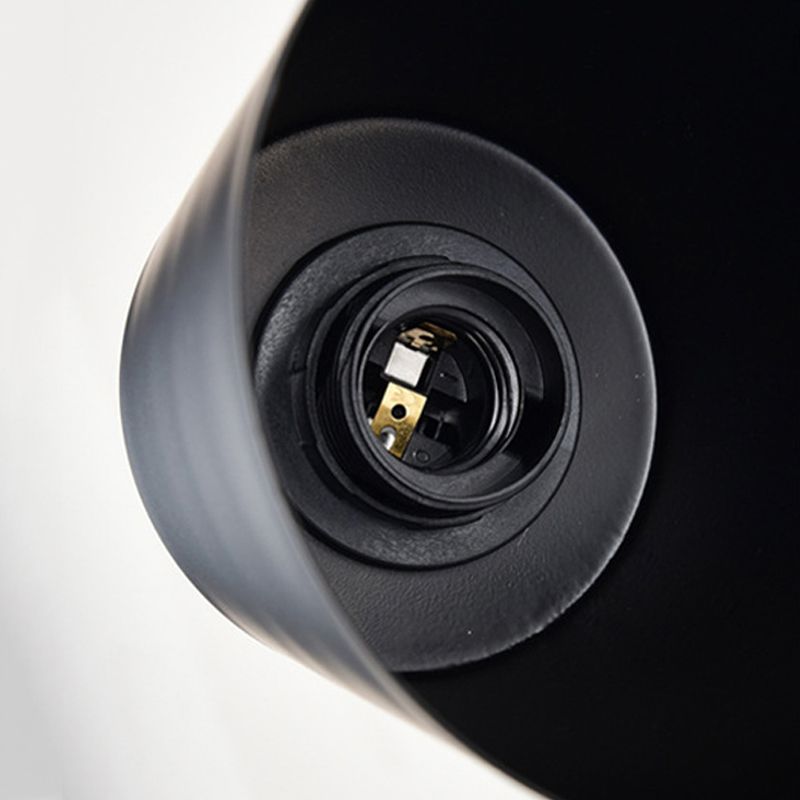 1 Light Cylindrical Wall Lightture Moderniste Moderniste Metal Metallic Sconce Ayémorrat avec joint en bois pour chambre à coucher