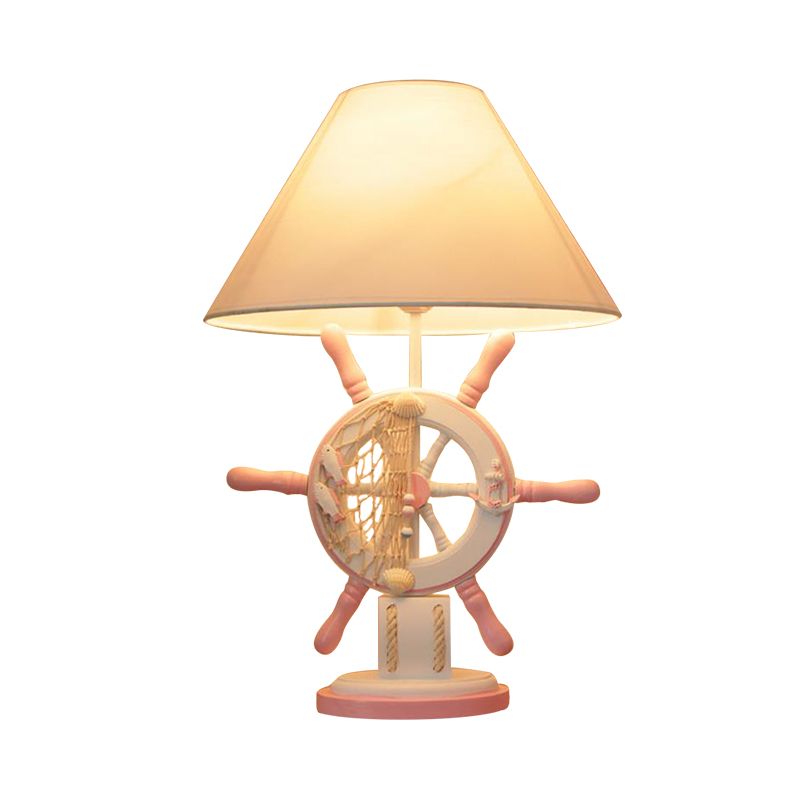 Kinderstijl roertafel lamp hout 1 kop nachtlampje in het bed in roze/blauw/groen met dimmer schakelaar/stroomschakelaar