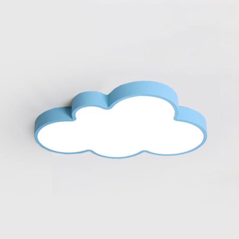 Nuage de nuages Fixtures Macaron Acrylique Fixation du plafond pour la chambre à coucher