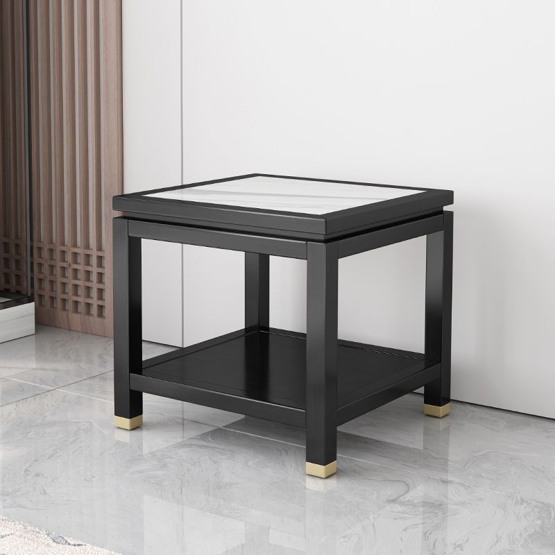 23.62 inch Wide Contemporary Style Coffee Cocktail Table Solid Wood Coffee Table