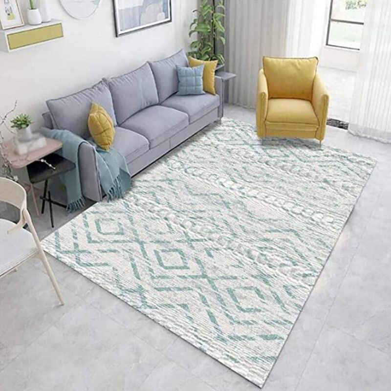 Gold Simple Rug Polyester Gold Wire Rug Non-Slip Backing Rug for Drawing Room