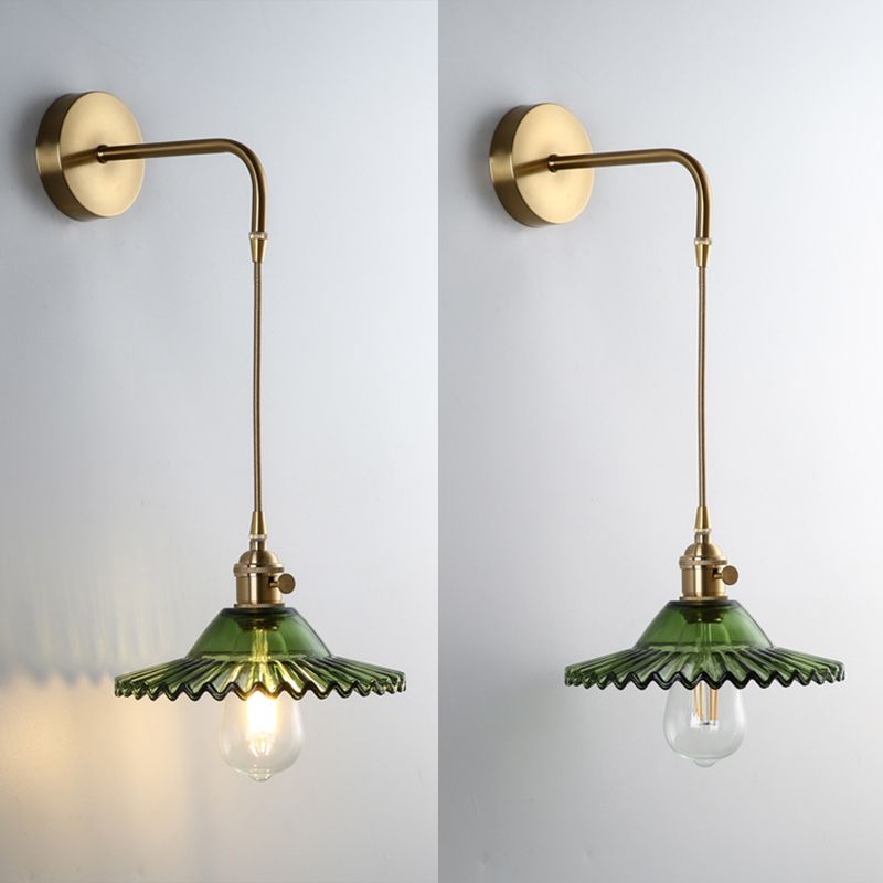 Cone Sconce Lighting Fixtures Industrial Wall Sconce Lighting Metal 1 Light Sconce Lamp