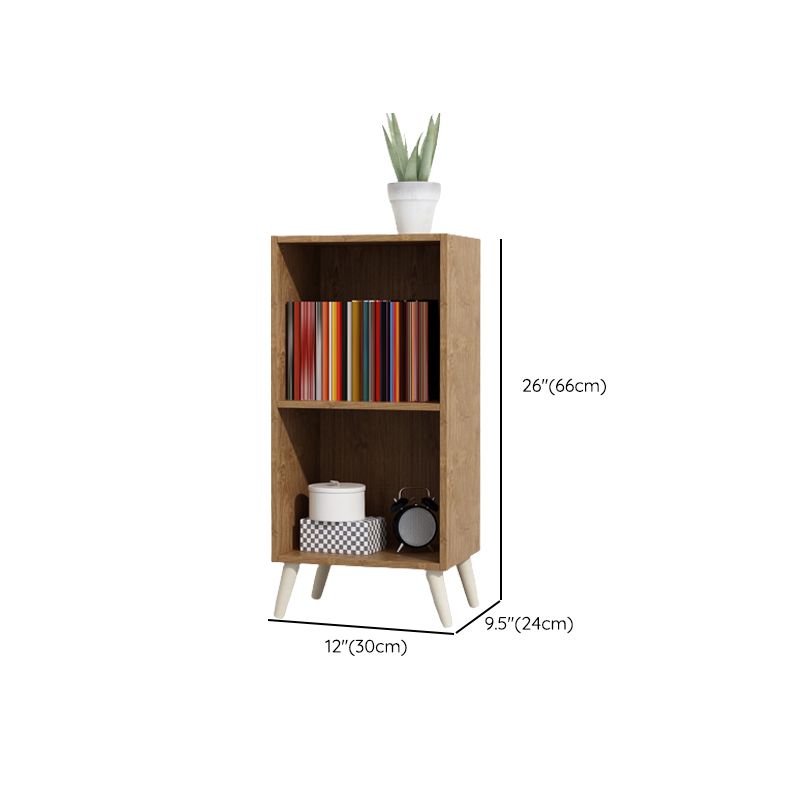 Contemporary Wooden Accent Cabinet with Knobs Doors and Straight Legs