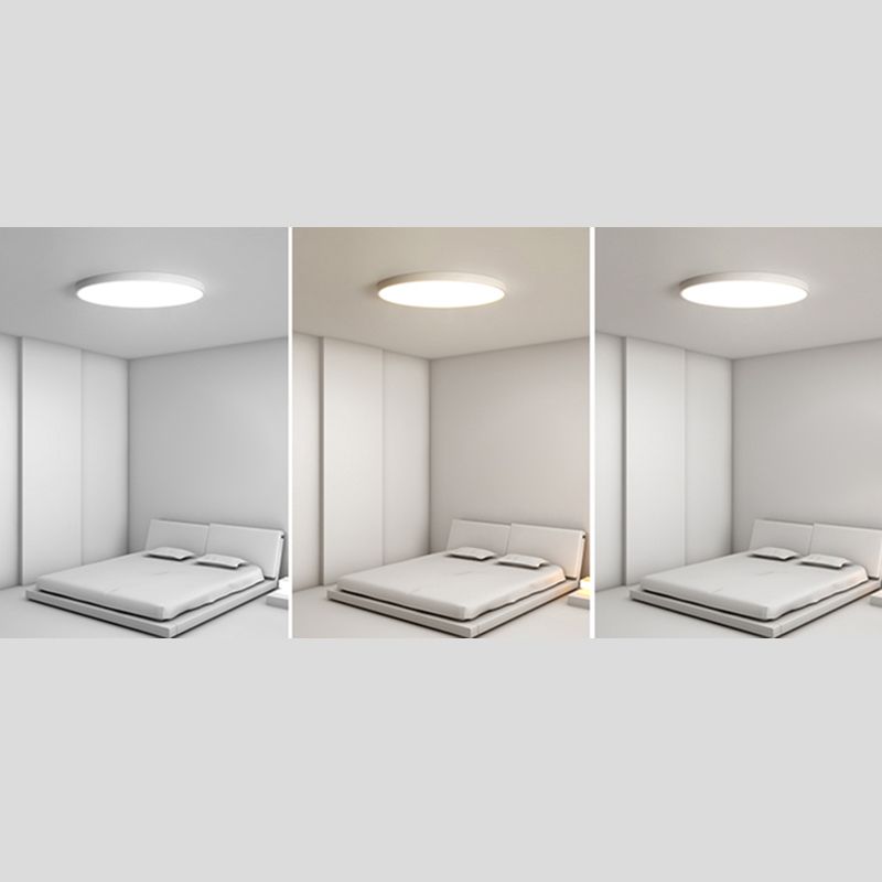 Éclairage encastré à LED blanc rond plafonniers encastrés modernes