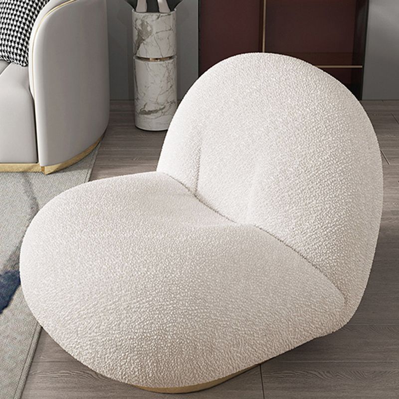 Wool Chair 28.7" L x31.1"W x26.7"H Swivel Chair for Living Room