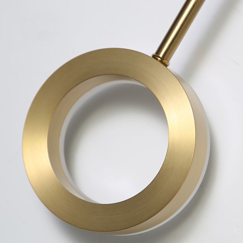 Global Wall Lamps 1-Light Modern LED Glass Wall Mount Lamp for Bedroom