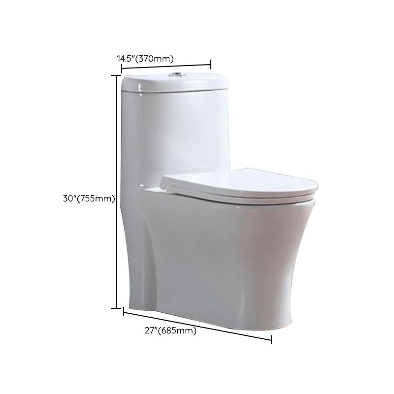 Modern One Piece Toilet Bowl Floor Mounted Urine Toilet for Bathroom
